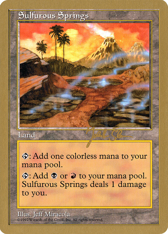 Sulfurous Springs (Jakub Slemr) [World Championship Decks 1997] | Exor Games Summserside