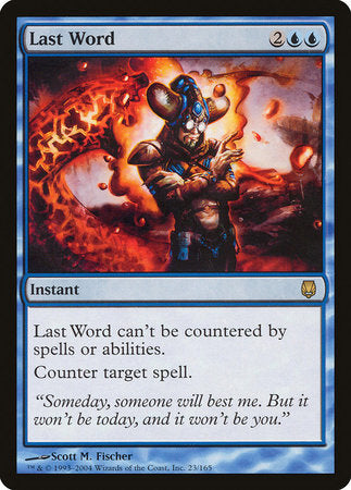 Last Word [Darksteel] | Exor Games Summserside