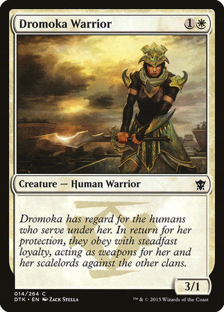 Dromoka Warrior [Dragons of Tarkir] | Exor Games Summserside