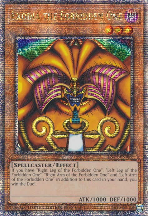 Exodia the Forbidden One [TN23-EN002] Quarter Century Secret Rare | Exor Games Summserside