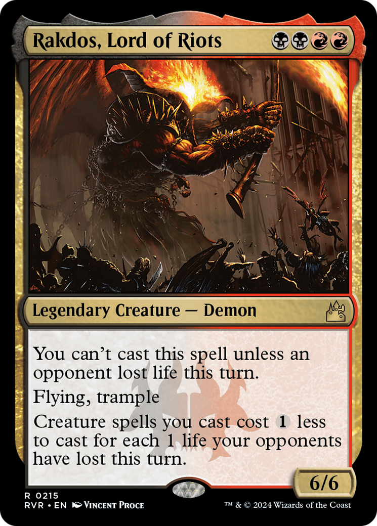 Rakdos, Lord of Riots [Ravnica Remastered] | Exor Games Summserside