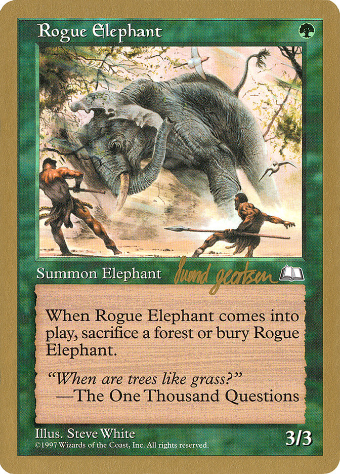 Rogue Elephant (Svend Geertsen) [World Championship Decks 1997] | Exor Games Summserside