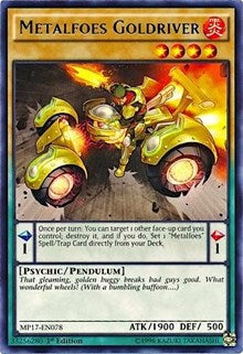 Metalfoes Goldriver [MP17-EN078] Rare | Exor Games Summserside