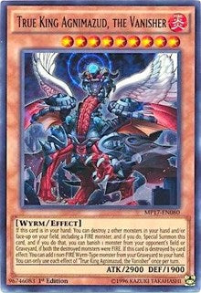 True King Agnimazud, the Vanisher [MP17-EN080] Ultra Rare | Exor Games Summserside