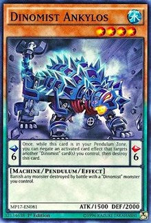 Dinomist Ankylos [MP17-EN081] Common | Exor Games Summserside