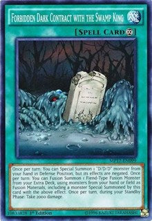 Forbidden Dark Contract with the Swamp King [MP17-EN099] Common | Exor Games Summserside