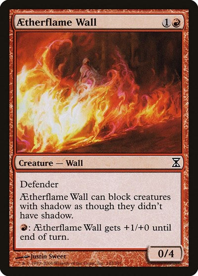 Aetherflame Wall [Time Spiral] | Exor Games Summserside