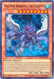 True King Bahrastos, the Fathomer [MP17-EN141] Ultra Rare | Exor Games Summserside