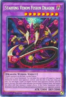 Starving Venom Fusion Dragon [MP17-EN147] Secret Rare | Exor Games Summserside