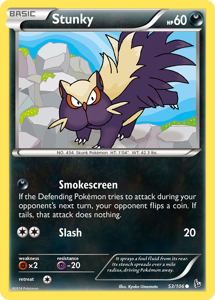 Stunky (53/106) [XY: Flashfire] | Exor Games Summserside