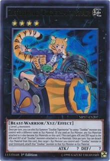 Zoodiac Tigermortar [MP17-EN207] Ultra Rare | Exor Games Summserside