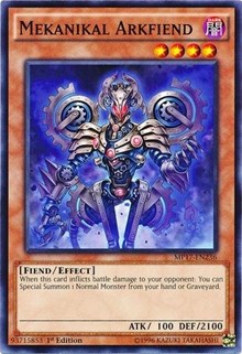 Mekanikal Arkfiend [MP17-EN236] Common | Exor Games Summserside