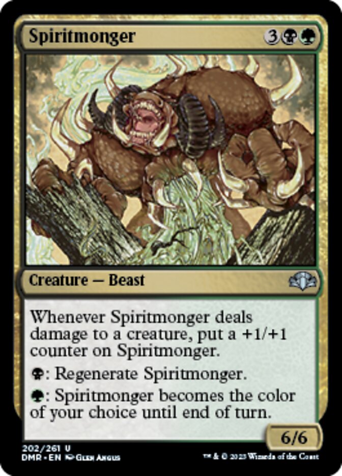 Spiritmonger [Dominaria Remastered] | Exor Games Summserside