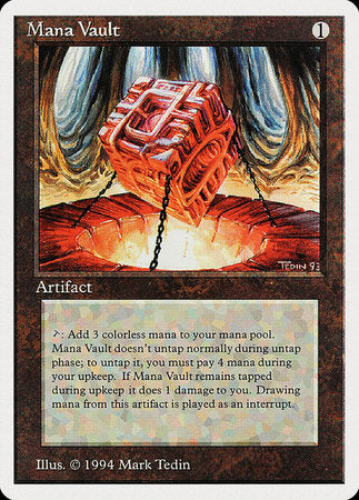 Mana Vault [Summer Magic / Edgar] | Exor Games Summserside