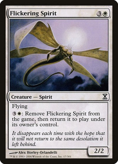 Flickering Spirit [Time Spiral] | Exor Games Summserside