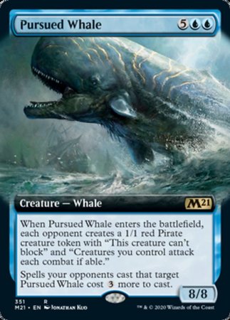 Pursued Whale (Extended Art) [Core Set 2021] | Exor Games Summserside