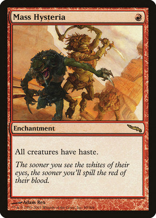 Mass Hysteria [Mirrodin] | Exor Games Summserside
