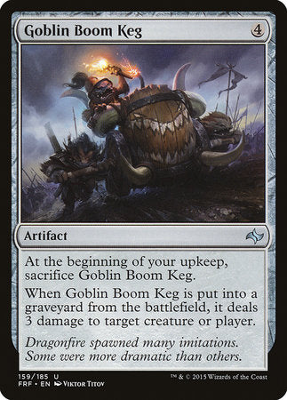 Goblin Boom Keg [Fate Reforged] | Exor Games Summserside