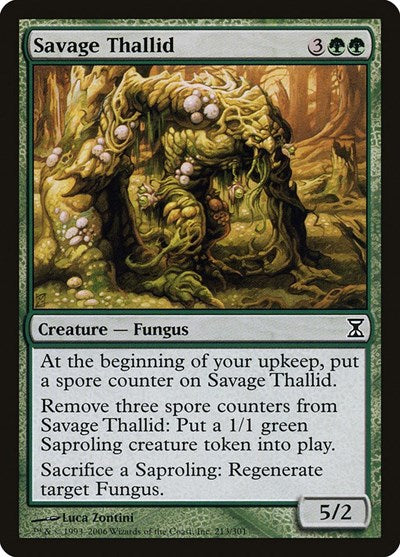 Savage Thallid [Time Spiral] | Exor Games Summserside