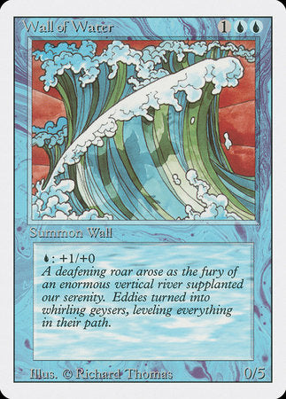 Wall of Water [Revised Edition] | Exor Games Summserside