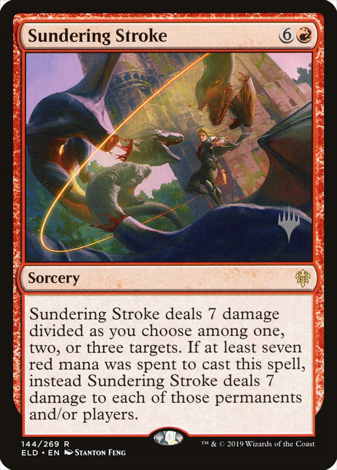 Sundering Stroke (Promo Pack) [Throne of Eldraine Promos] | Exor Games Summserside