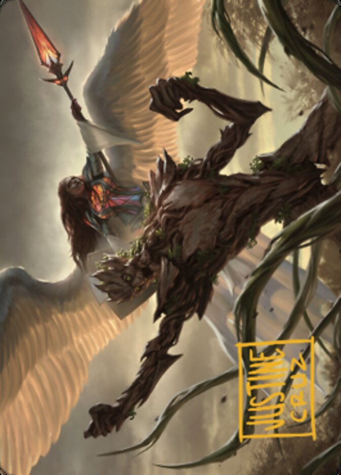 Strength of the Coalition Art Card (Gold-Stamped Signature) [Dominaria United Art Series] | Exor Games Summserside