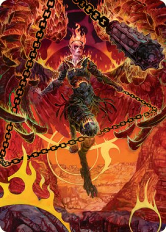 Zariel, Archduke of Avernus Art Card [Dungeons & Dragons: Adventures in the Forgotten Realms Art Series] | Exor Games Summserside