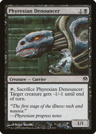 Phyrexian Denouncer [Duel Decks: Phyrexia vs. the Coalition] | Exor Games Summserside