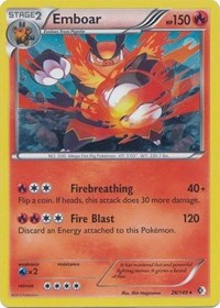 Emboar (26/149) (Cosmos Holo) (Blister Exclusive) [Black & White: Boundaries Crossed] | Exor Games Summserside