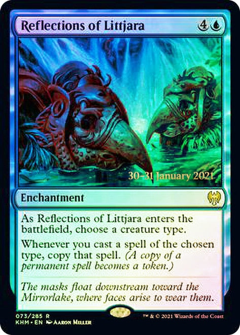 Reflections of Littjara  [Kaldheim Prerelease Promos] | Exor Games Summserside