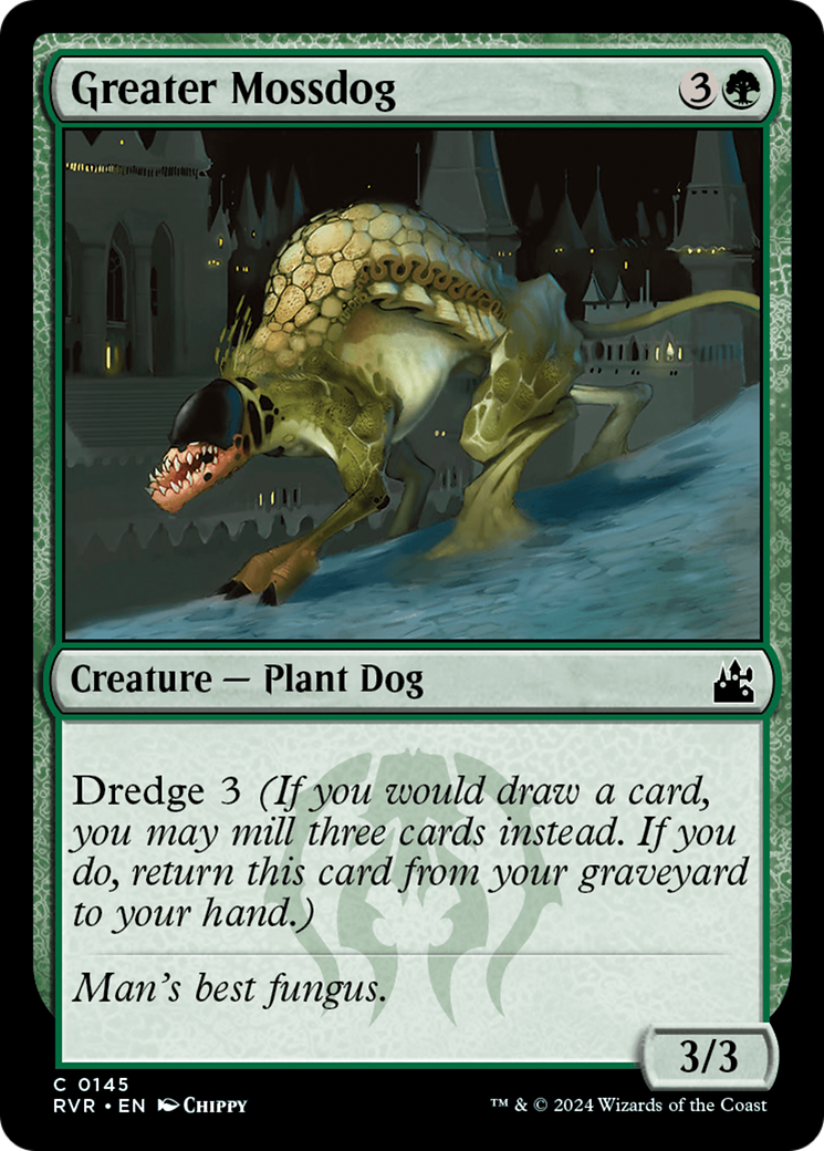 Greater Mossdog [Ravnica Remastered] | Exor Games Summserside