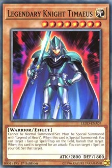 Legendary Knight Timaeus [LEDD-ENA07] Common | Exor Games Summserside