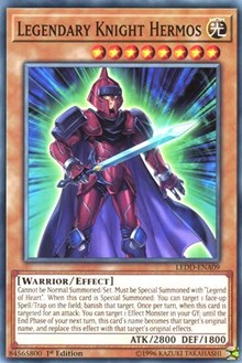 Legendary Knight Hermos [LEDD-ENA09] Common | Exor Games Summserside