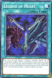 Legend of Heart [LEDD-ENA24] Common | Exor Games Summserside