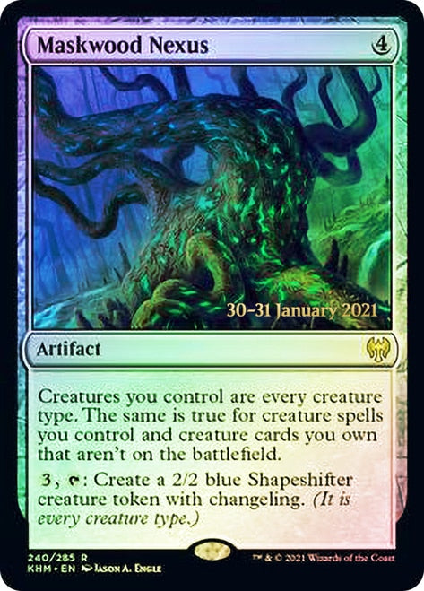 Maskwood Nexus  [Kaldheim Prerelease Promos] | Exor Games Summserside