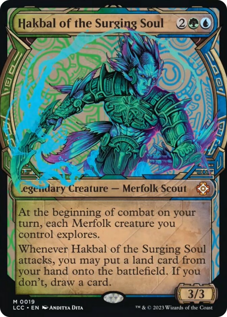 Hakbal of the Surging Soul (Showcase) [The Lost Caverns of Ixalan Commander] | Exor Games Summserside