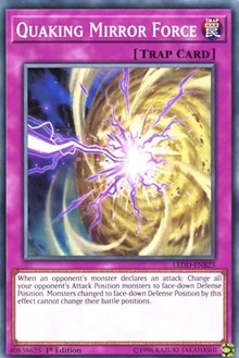 Quaking Mirror Force [LEDD-ENB23] Common | Exor Games Summserside