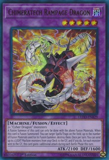 Chimeratech Rampage Dragon (UR) [LEDD-ENB29] Ultra Rare | Exor Games Summserside