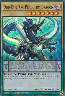 Odd-Eyes Arc Pendulum Dragon [LEDD-ENC00] Ultra Rare | Exor Games Summserside