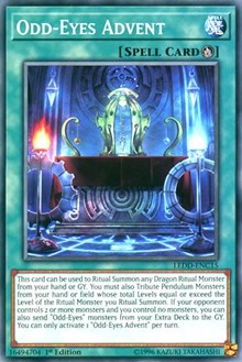 Odd-Eyes Advent [LEDD-ENC15] Common | Exor Games Summserside