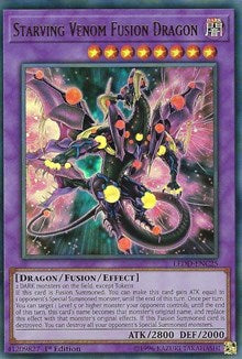 Starving Venom Fusion Dragon [LEDD-ENC25] Ultra Rare | Exor Games Summserside