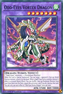 Odd-Eyes Vortex Dragon [LEDD-ENC27] Common | Exor Games Summserside