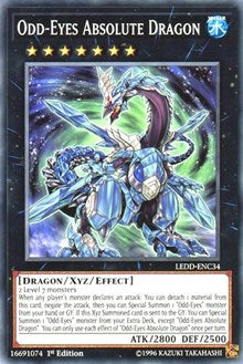 Odd-Eyes Absolute Dragon [LEDD-ENC34] Common | Exor Games Summserside