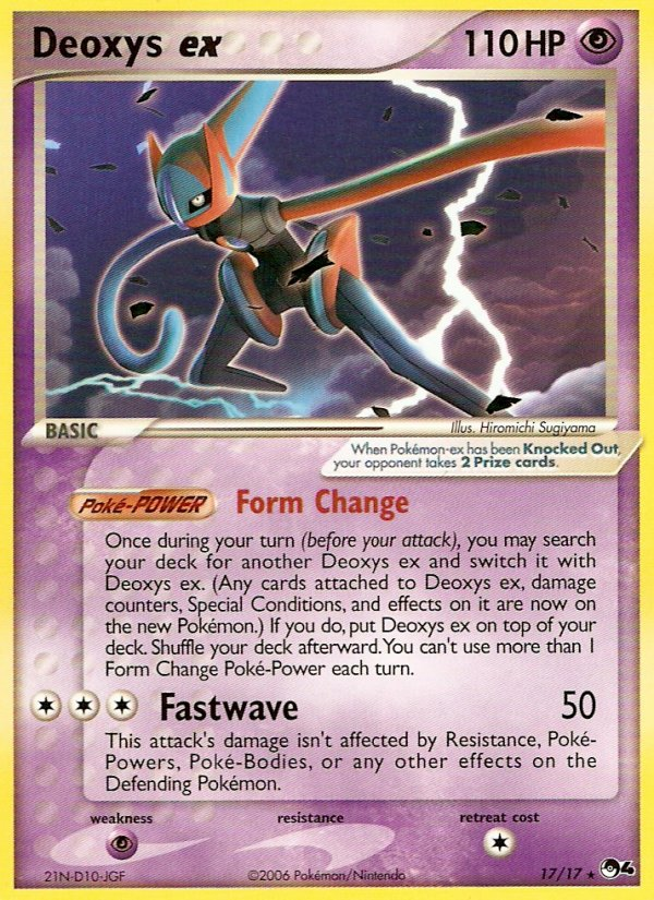 Deoxys ex (17/17) [POP Series 4] | Exor Games Summserside