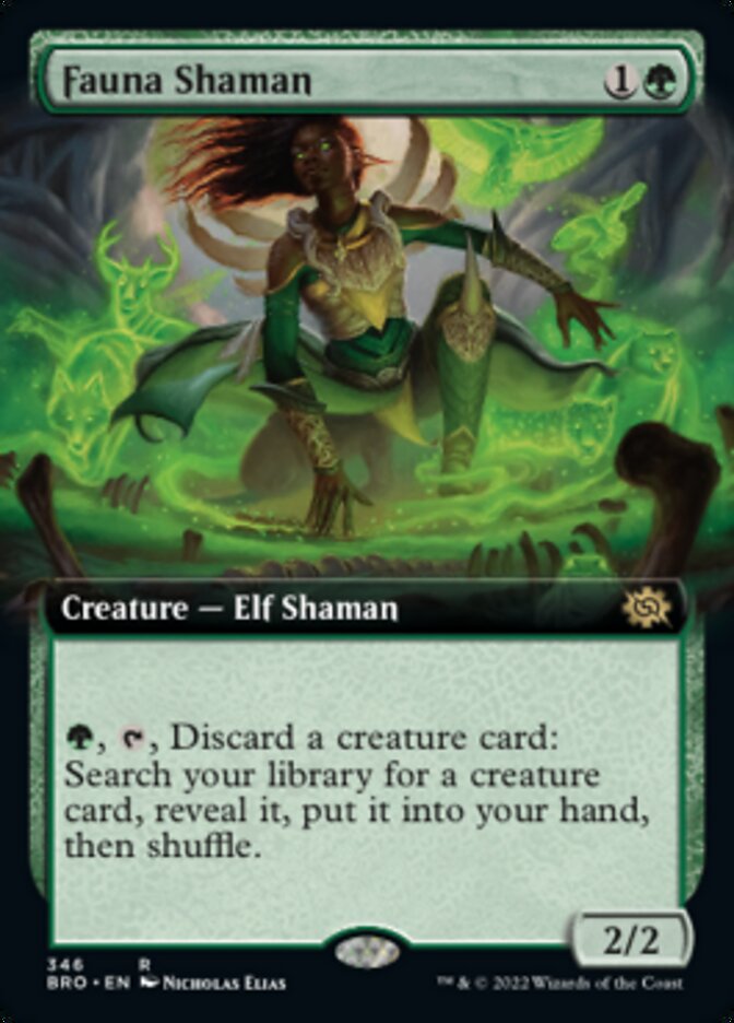 Fauna Shaman (Extended Art) [The Brothers' War] | Exor Games Summserside