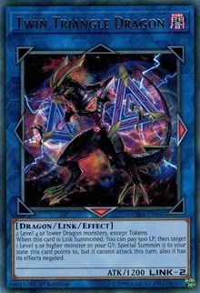 Twin Triangle Dragon [CIBR-EN046] Rare | Exor Games Summserside