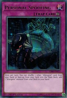 Personal Spoofing [CIBR-EN072] Rare | Exor Games Summserside