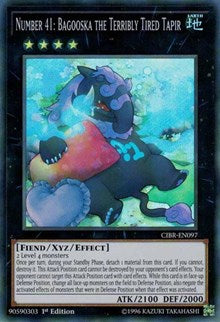 Number 41: Bagooska the Terribly Tired Tapir [CIBR-EN097] Super Rare | Exor Games Summserside