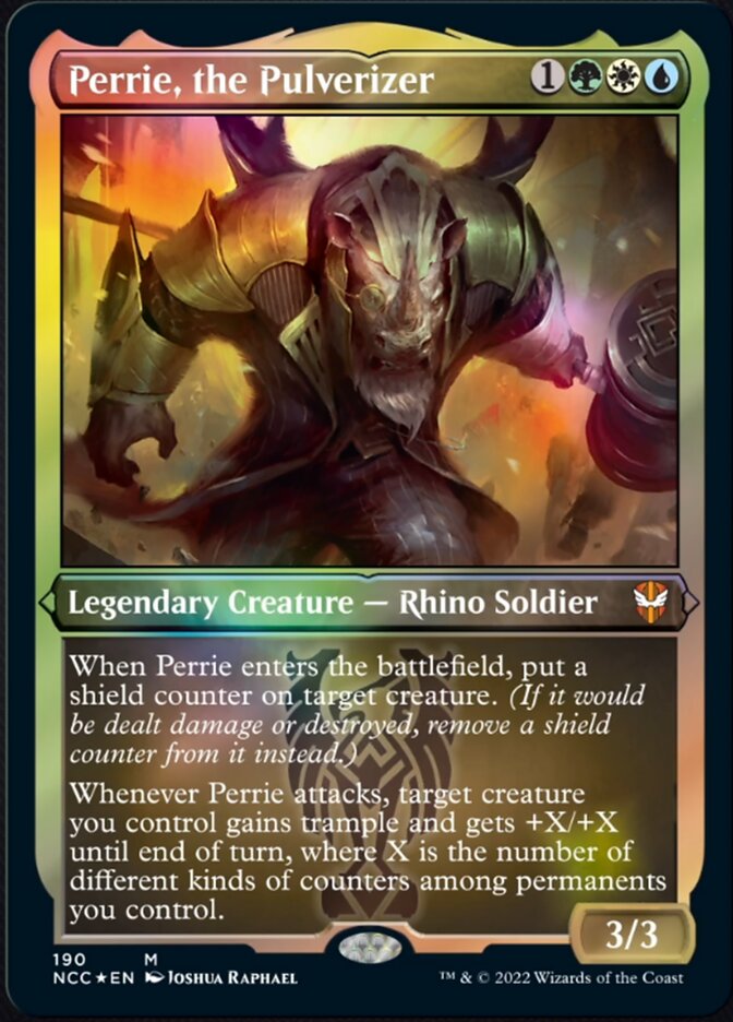 Perrie, the Pulverizer (Display Commander) [Streets of New Capenna Commander] | Exor Games Summserside