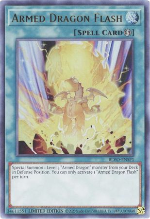 Armed Dragon Flash [BLVO-ENSP1] Ultra Rare | Exor Games Summserside